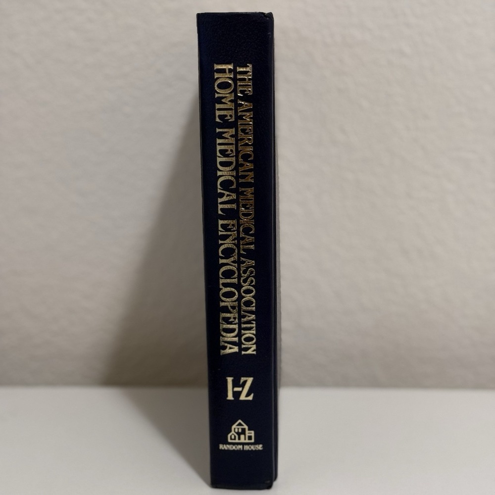 The AMA Home Medical Encyclopedia I-Z Vol 2 1989 Hardcover Charles B. Clayman MD